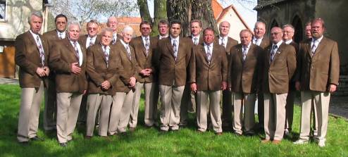 Gruppenbild des MGV Freckleben e.V.